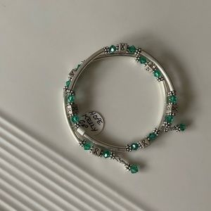 Circle of Hope Breast Cancer Bracelet - HOPE KELLY GR 🌸